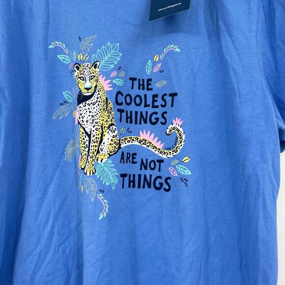 NEW Life is Good plus size The Coolest things are not things crusher t-shirt XXL - Picture 4 of 7